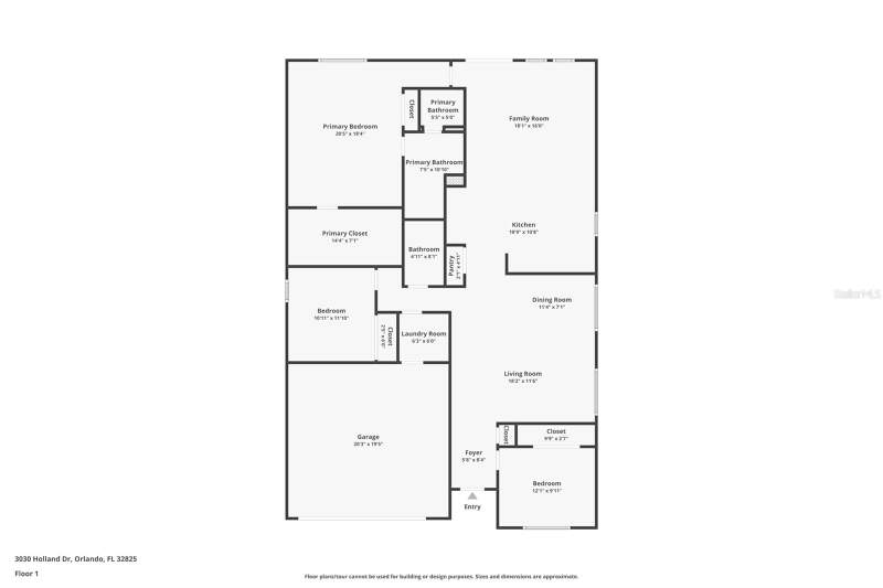 3 bedroom Single Family Residence at 3030 Holland Drive, Andover Lakes Ph 03B, Orlando — photo 2