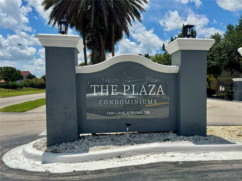 1948 LAKE ATRIUMS CIRCLE #119 home for sale in Plaza Millenium