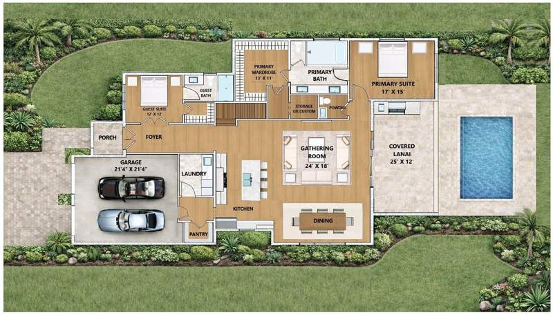 5 bedroom Single Family Residence at 926 ENCLAVE PLACE, THE ENCLAVE WINTER PARK, WINTER PARK — photo 5