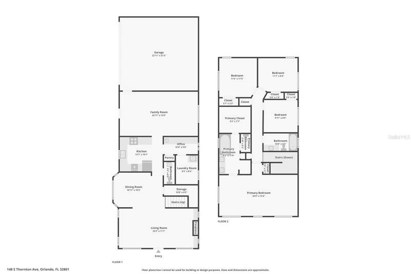4 bedroom Single Family Residence at 148 S Thornton Avenue, Lake Lawsona Place, Orlando — photo 2