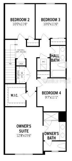 4 bedroom Townhouse at 10019 GAZEBO ALLEY, MERIDIAN PARKS PHASE 6, ORLANDO — photo 3