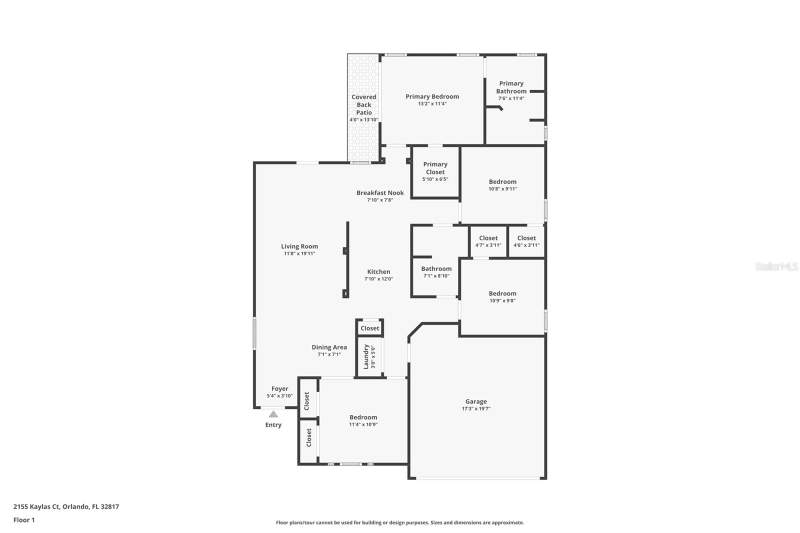 4 bedroom Single Family Residence at 2155 Kaylas Court, University Oaks 50 70, Orlando — photo 2