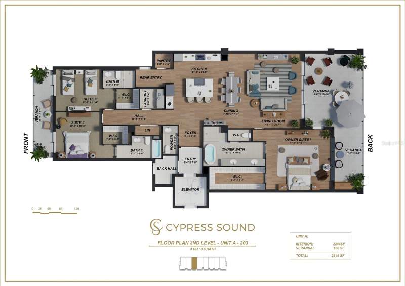 3 bedroom Condominium at 10009 Crisbert Ct Road #203A, Cypress Sound, Orlando — photo 3