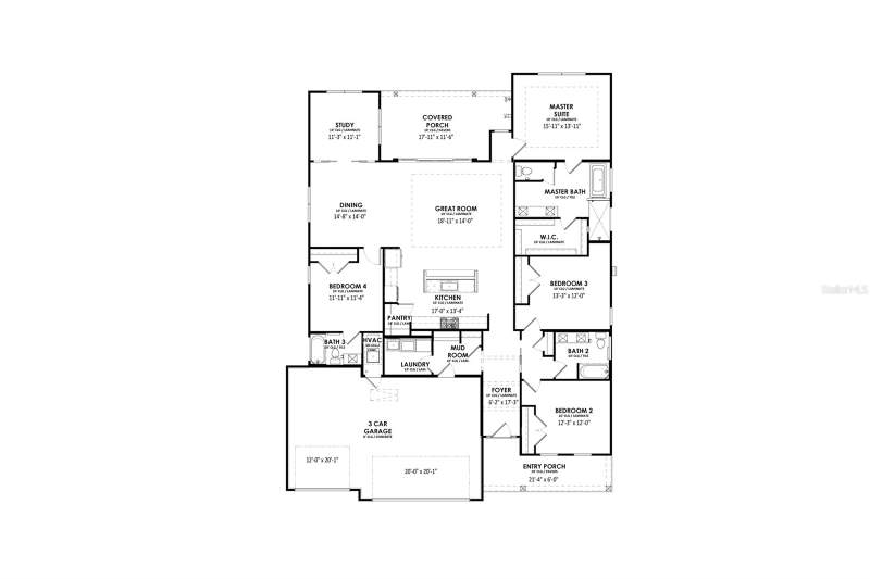4 bedroom Single Family Residence at 801 SW 144th Drive, Laureate Village Ph 1 Unit 2 Pb 37 Pg 86, Newberry — photo 3