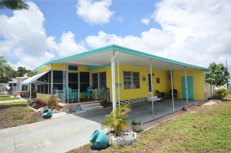 115 RACHEL DRIVE home for sale in Tarpon Shores Mobile Home Village Unrec