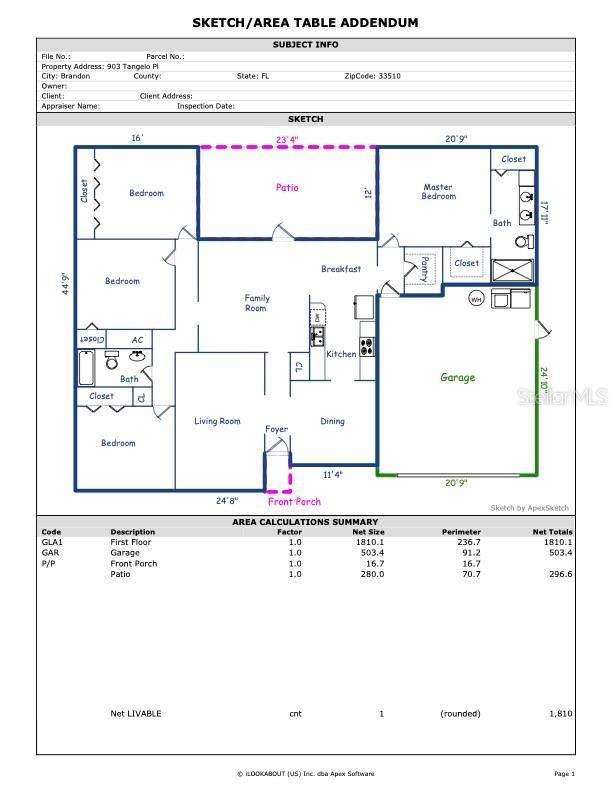 4 bedroom Single Family Residence at 903 Tangelo Place, Tangelo Sub, Brandon — photo 2