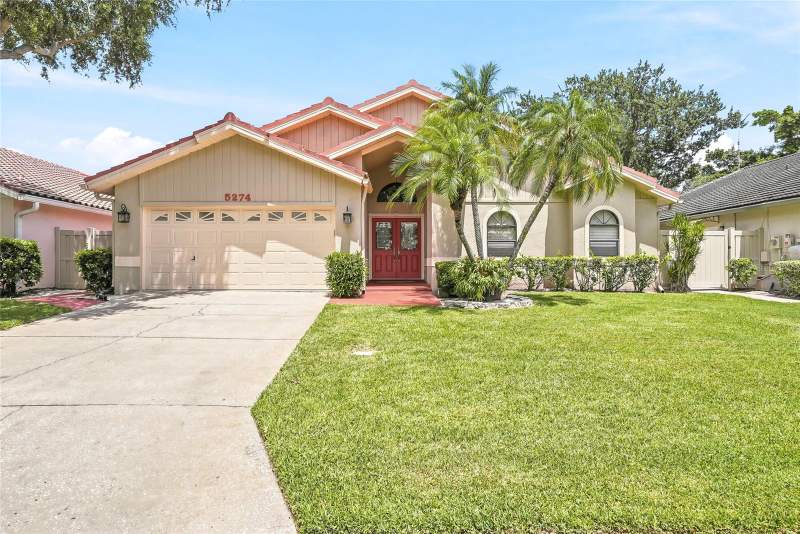 3 bedroom Single Family Residence at 5274 WHITE SAND CIRCLE, PLACIDO BAYOU, ST PETERSBURG — photo 1