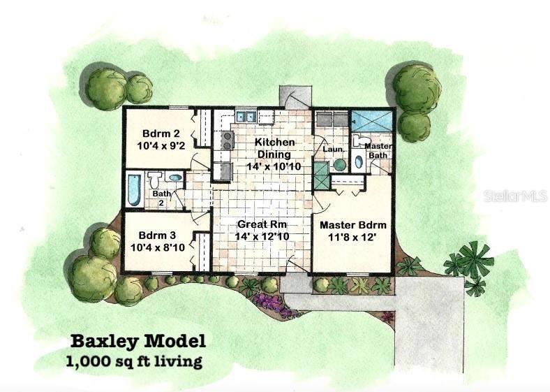 3 bedroom Single Family Residence at 14703 SW 23rd Place, Rainbow Park Un 02, Ocala — photo 2