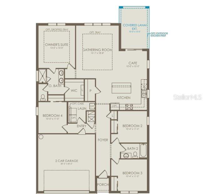 4 bedroom Single Family Residence at 2132 Branched Oak Road, The Landing'S At Live Oak, St Cloud — photo 2