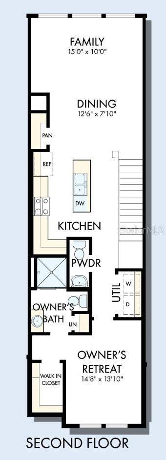 2 bedroom Townhouse at 1205 Wild Crest Lane, Preserve At The Cays, Daytona Beach — photo 3
