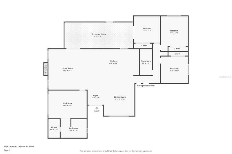 4 bedroom Single Family Residence at 8258 TANSY DRIVE, SAND LAKE HILLS SEC 03, ORLANDO — photo 4