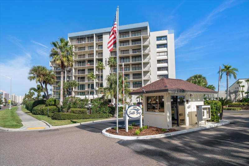 1501 GULF BOULEVARD #604 home for sale in Sand Key Condo-South Bay