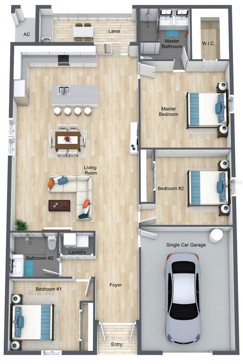 3 bedroom Single Family Residence at 493 Ricold Terrace, Port Charlotte Sec 96 02, Port Charlotte — photo 4