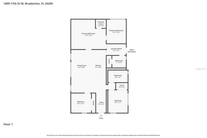 3 bedroom Single Family Residence at 1609 17th Street, Tyler, Bradenton — photo 3