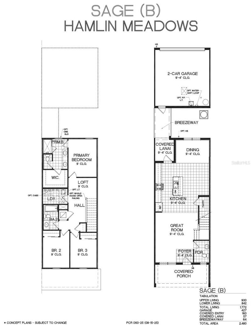 3 bedroom Townhouse at 17792 PORTER ROAD, HAMLIN MEADOWS, WINTER GARDEN — photo 3