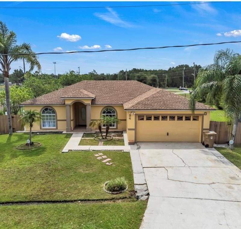 3 bedroom Single Family Residence at 34 BRADFORD, POINCIANA V 2 NBD 3 PB, KISSIMMEE — photo 1