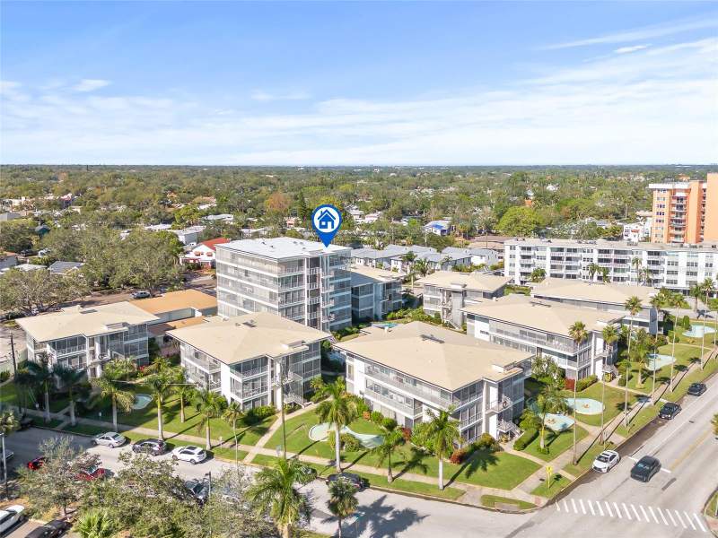 1 bedroom Condominium at 1012 N Shore Drive #14, Whispering Waters Condo, St Petersburg — photo 4