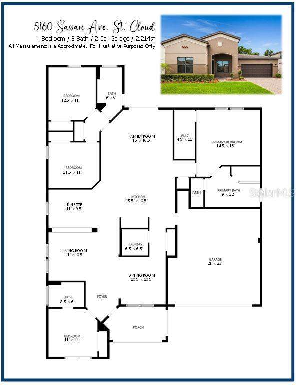 4 bedroom Single Family Residence at 5160 SASSARI AVENUE, STONEWOOD ESTATES, ST CLOUD — photo 4