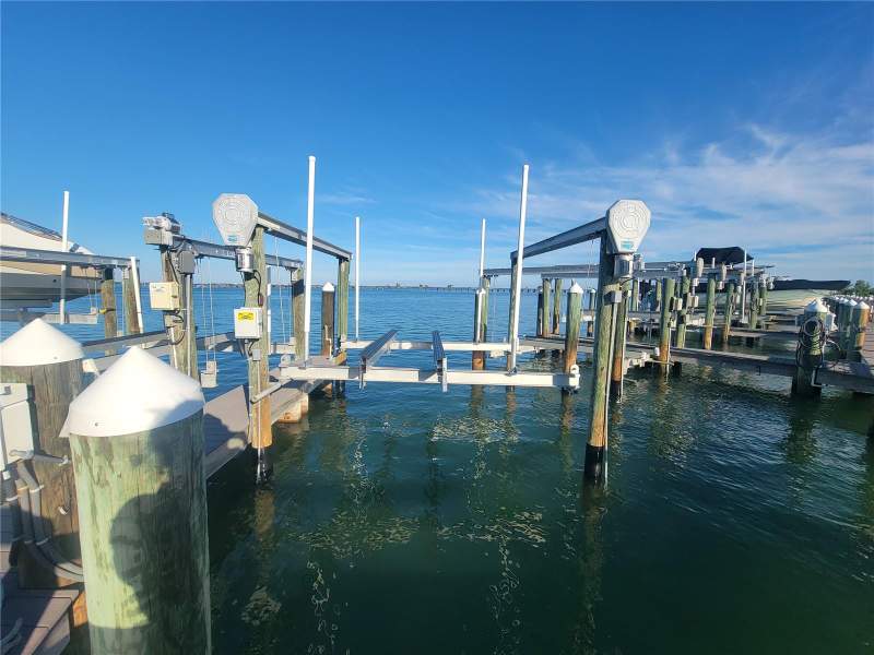 bedroom Dock-Rackominium at 6040 Boca Grande Causeway Slip #Slip 8, Boca Grande North Marina Condo, Boca Grande — photo 2
