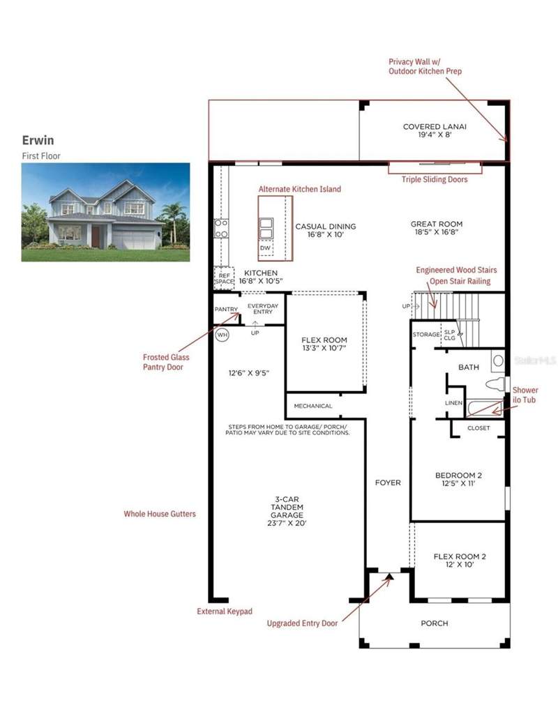 4 bedroom Single Family Residence at 1545 Stonecliff Drive, Bronson Peak, Apopka — photo 2