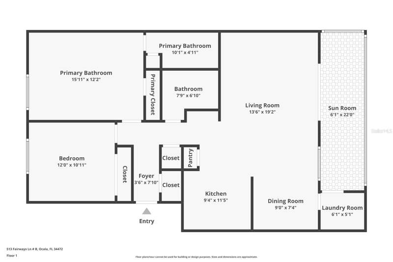 2 bedroom Condominium at 513 Fairways Lane #B, Fairways/Silver Spgs Shrs Condo, Ocala — photo 4