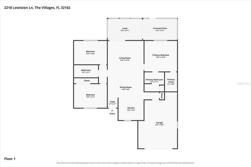 3 bedroom Single Family Residence at 2218 Lewiston Lane, The Villages, The Villages — photo 4
