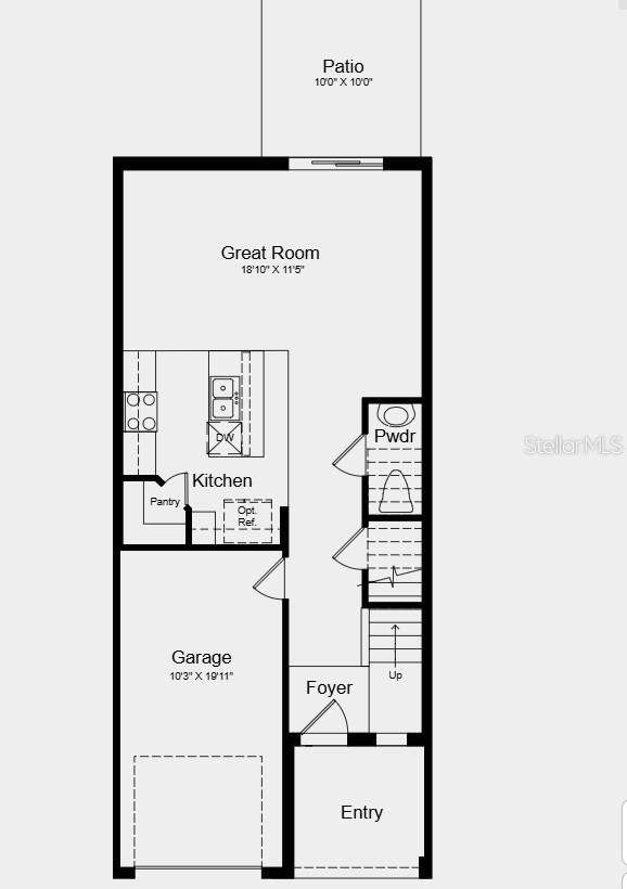 3 bedroom Townhouse at 529 Moonstone Court, Waterstone, Groveland — photo 2