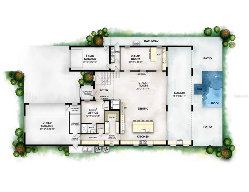 4 bedroom Single Family Residence at 154 Tranquil Mirror Lake Court #Lot 21, Mirror Lake, Clermont — photo 2