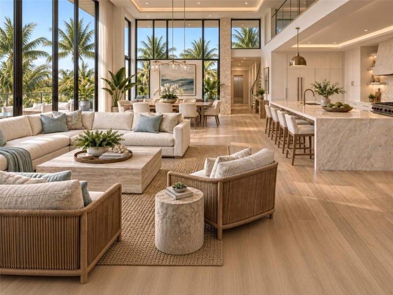 4 bedroom Half Duplex at 527 Beach Road, Sarasota Beach, Sarasota — photo 4