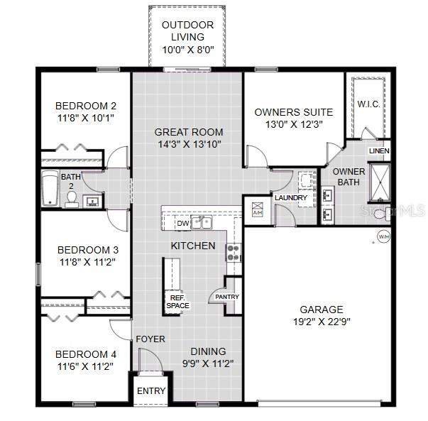 4 bedroom Single Family Residence at 1825 N San Mateo Drive, Lot 38 Blk 2458 49th Add To Port Charlotte, North Port — photo 2