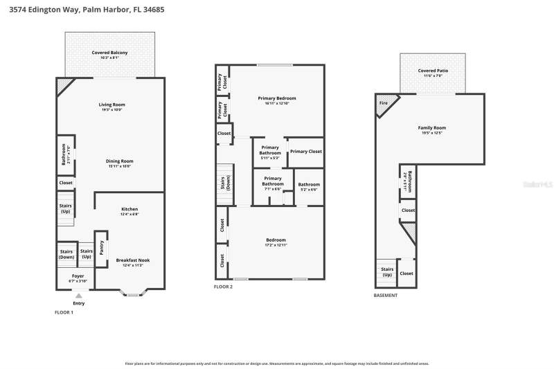 2 bedroom Townhouse at 3574 Edington Way, Stratford Commons, Palm Harbor — photo 2