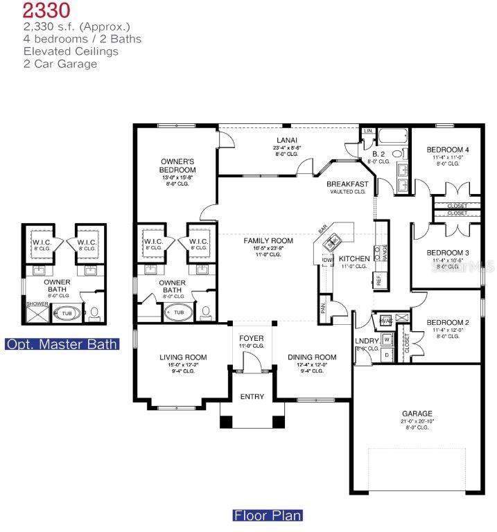 4 bedroom Single Family Residence at 12288 Landfair Street, Spring Hill, Spring Hill — photo 2