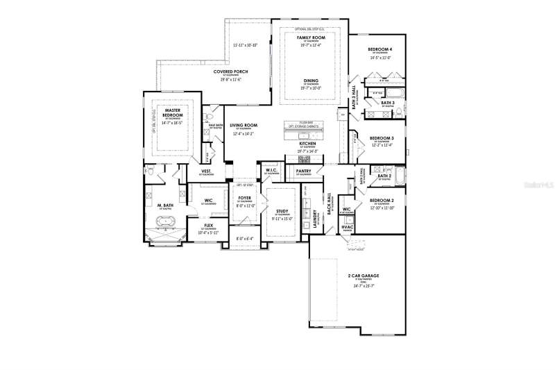 4 bedroom Single Family Residence at 14759 SW 9th Lane, Laureate Village, Newberry — photo 2