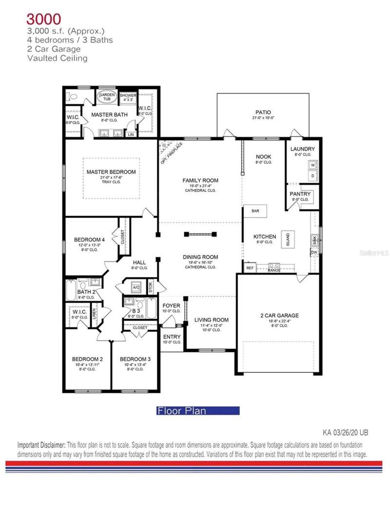 4 bedroom Single Family Residence at 3121 SW 170th Place, Marion Oaks 04, Ocala — photo 2