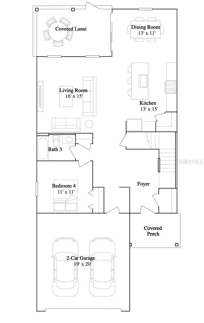 4 bedroom Single Family Residence at 3563 NE 38th Lane, Millwood Estates, Ocala — photo 2