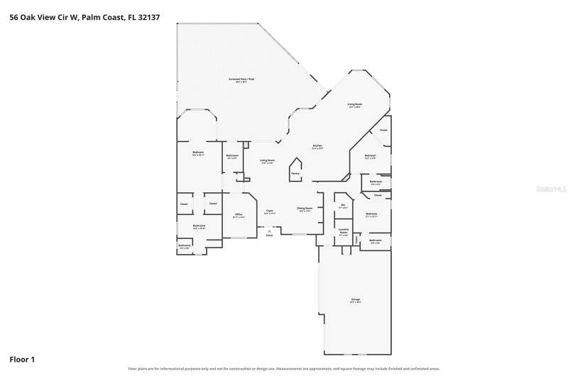 3 bedroom Single Family Residence at 56 Oak View Circle, Ocean Hammock, Palm Coast — photo 3