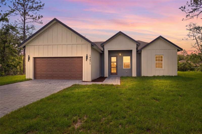 4 bedroom Single Family Residence at 14471 SW 61ST COURT, MARION OAKS #5, OCALA — photo 1