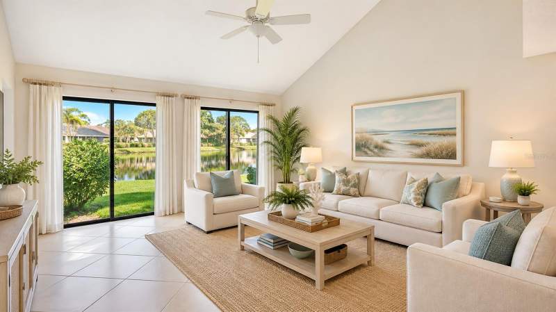 3 bedroom Condominium at 3817 Fishing Trail #64, Springlake, Sarasota — photo 5