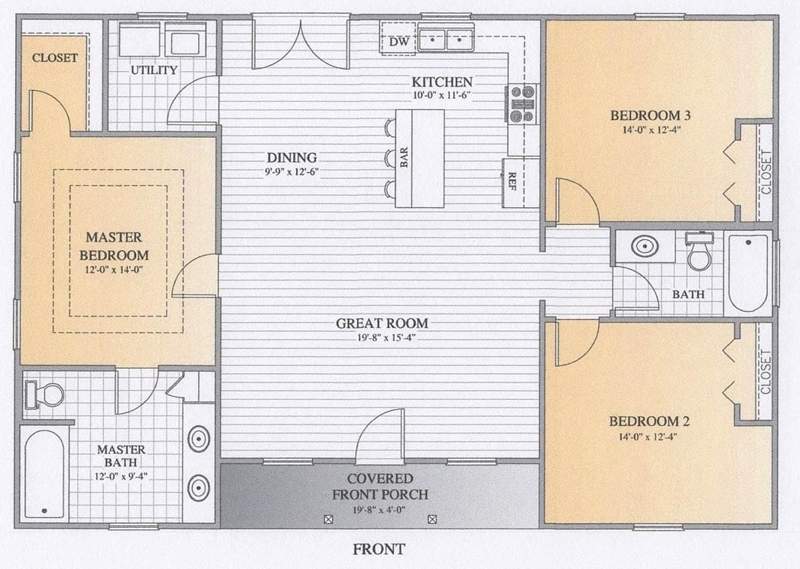 3 bedroom Detached at 10380 Crystalline Court, Natural Wells, Tallahassee — photo 3