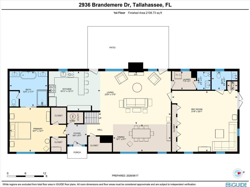 6 bedroom Detached at 2936 Brandemere Drive, Waverly Hills, Tallahassee — photo 4