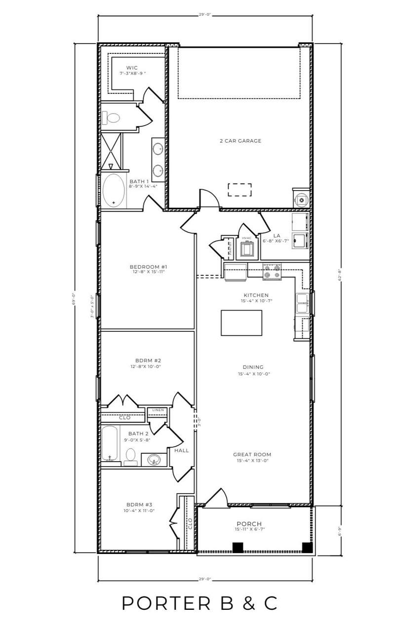 3 bedroom Detached at 543 Bienville Place, Fallschase, Tallahassee — photo 2
