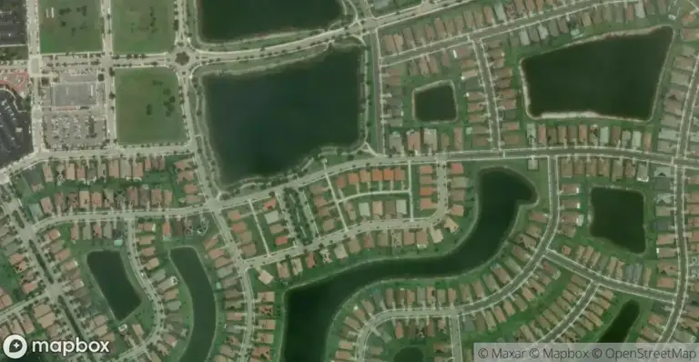 Aerial view of The National Golf & Country Club at Ave Maria: New