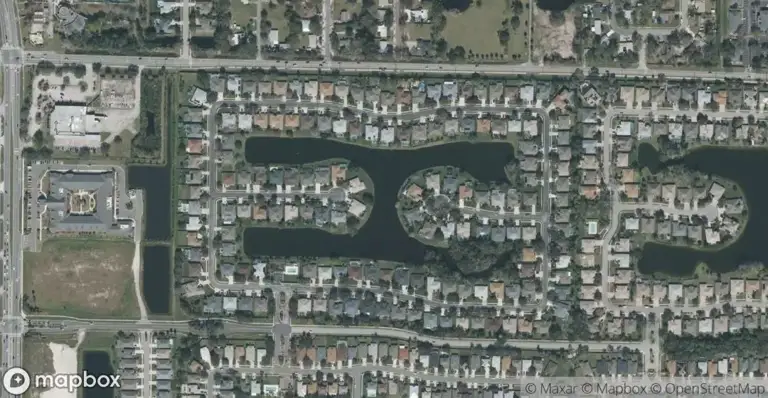 Aerial view of Woodfield at Heritage Oaks