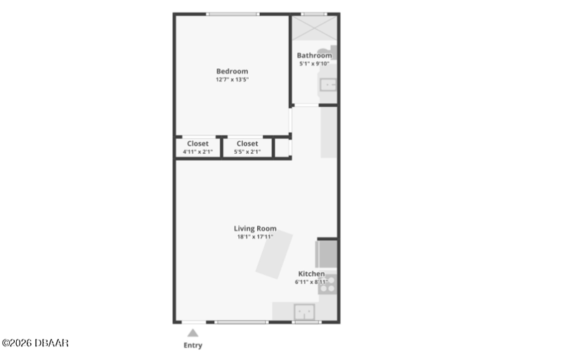 1 bedroom Condominium at 3009-3011 N Halifax Avenue ##7, Arlington House, Daytona Beach — photo 3