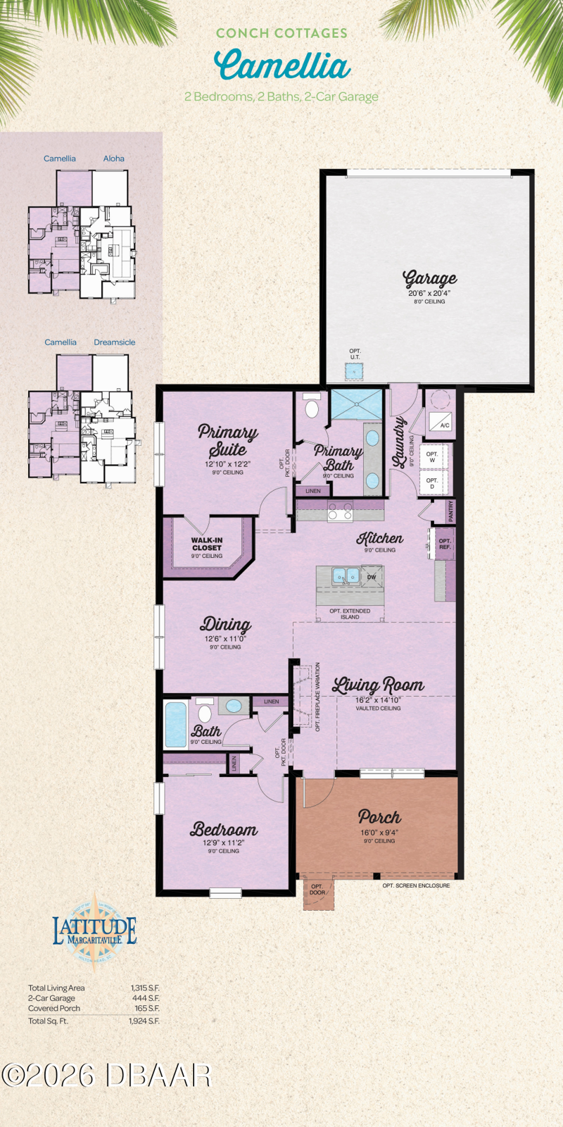 2 bedroom Single Family Residence at 444 Lime Avenue, Latitude, Daytona Beach — photo 2