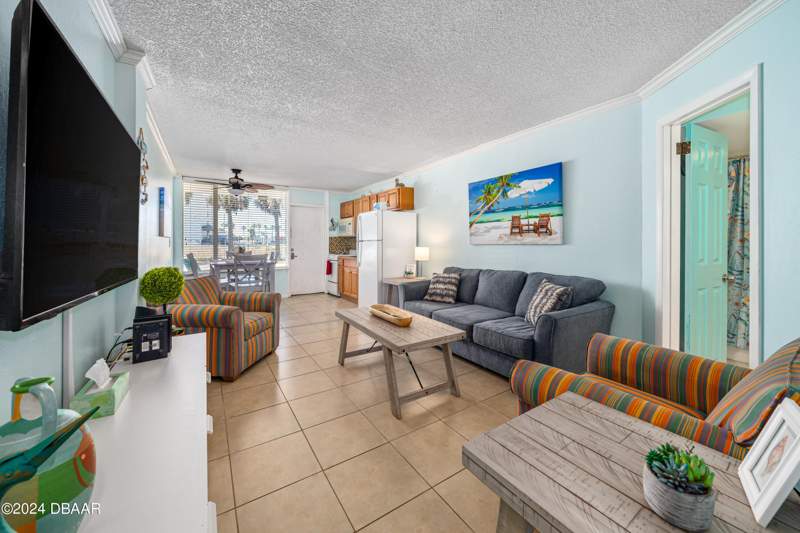 1 bedroom Condominium at 935 S Atlantic Avenue #102, Ocean Jewels Club Condo, Daytona Beach — photo 3