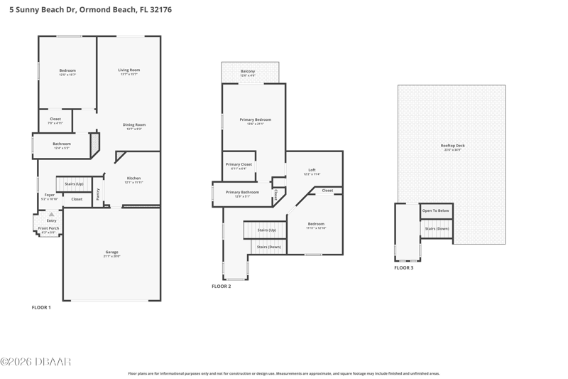 3 bedroom Single Family Residence at 5 Sunny Beach Drive, Ormond Oceanside Estates, Ormond Beach — photo 2