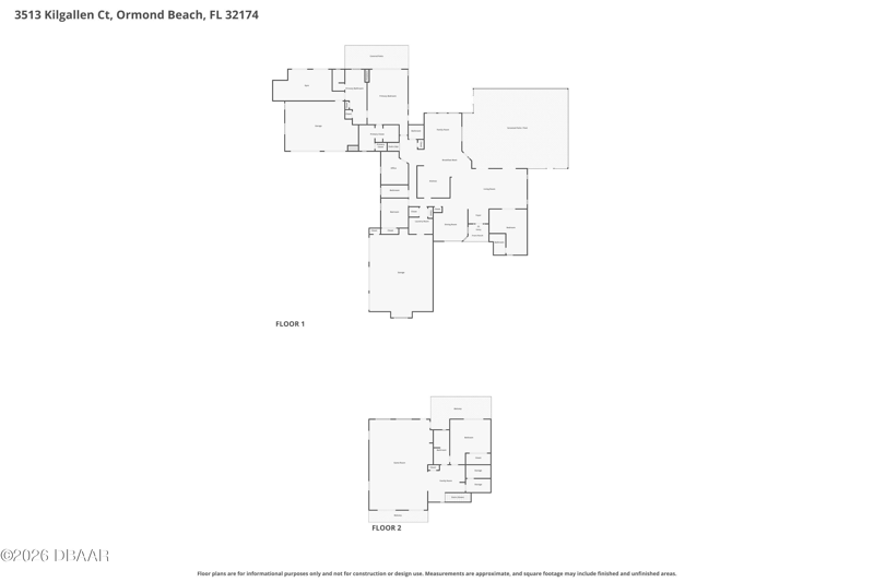 4 bedroom Single Family Residence at 3513 Kilgallen Court, Halifax Plantation, Ormond Beach — photo 2