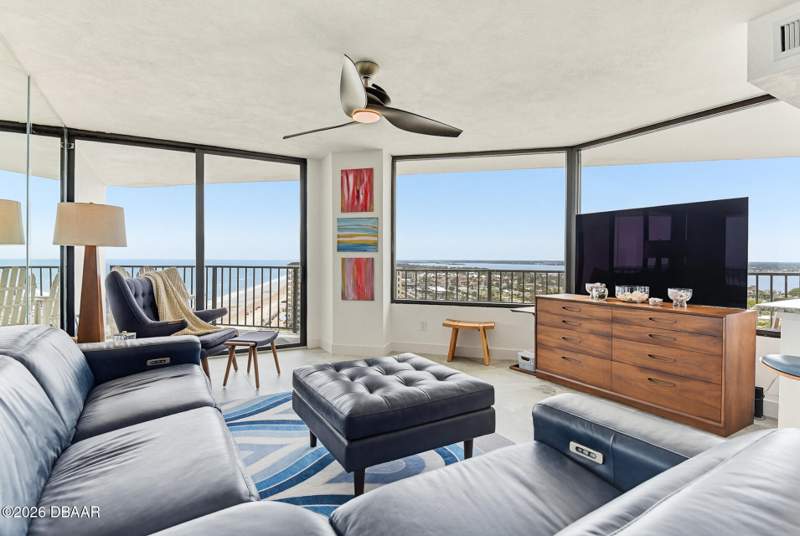 2 bedroom Condominium at 2425 S Atlantic Avenue #1607, Caribbean Condo, Daytona Beach Shores — photo 4
