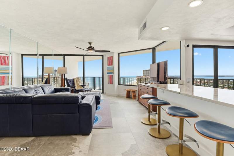 2 bedroom Condominium at 2425 S Atlantic Avenue #1607, Caribbean Condo, Daytona Beach Shores — photo 2